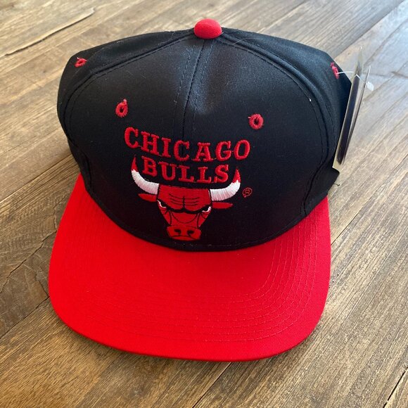 Vintage Chicago Bulls Basketball NBA G-Cap Snapback Cap Hat One Size Embroidered - Picture 1 of 5